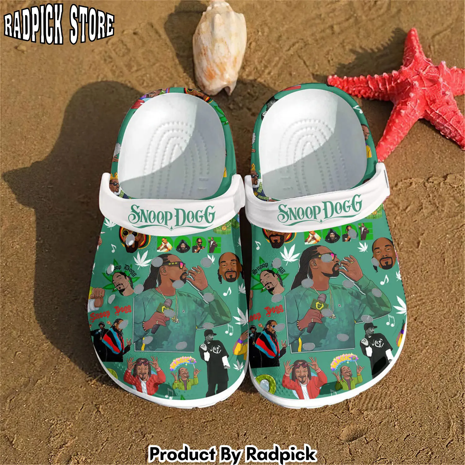 Radpick premium snoop dogg music clogs shoes comfortable for men women 5mh rp6522120